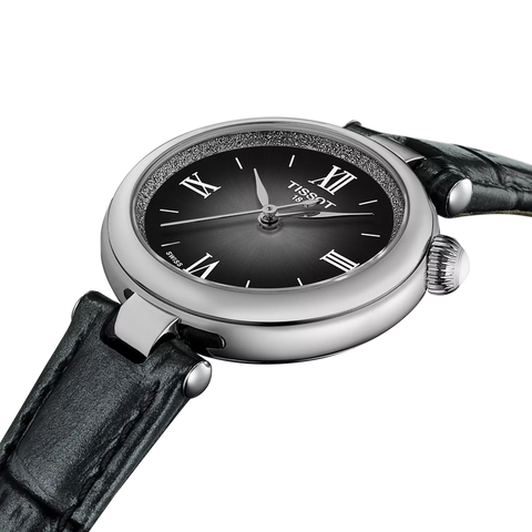 The Watch Boutique Tissot Desir 28mm Grey Leather Women's Watch T152.010.16.038.00