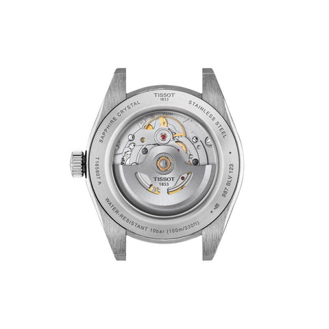 The Watch Boutique Tissot Gentleman Automatic Blue Dial Watch T165.807.11.041.00