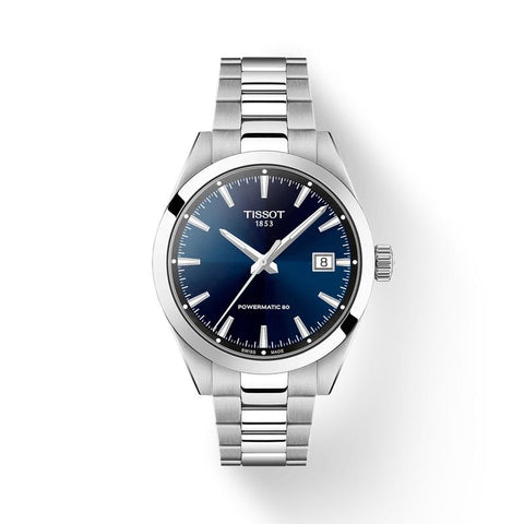 The Watch Boutique Tissot Gentleman Automatic Blue Dial Watch T165.807.11.041.00