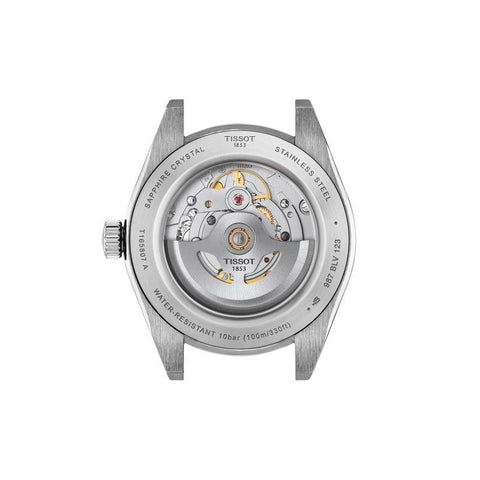 The Watch Boutique Tissot Gentleman Automatic Green Dial Watch T165.807.11.091.00