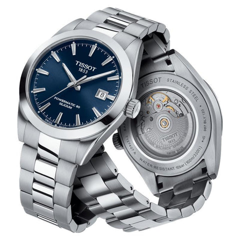 The Watch Boutique Tissot Gentleman Powermatic 80 Silicium Watch T127.407.11.041.00