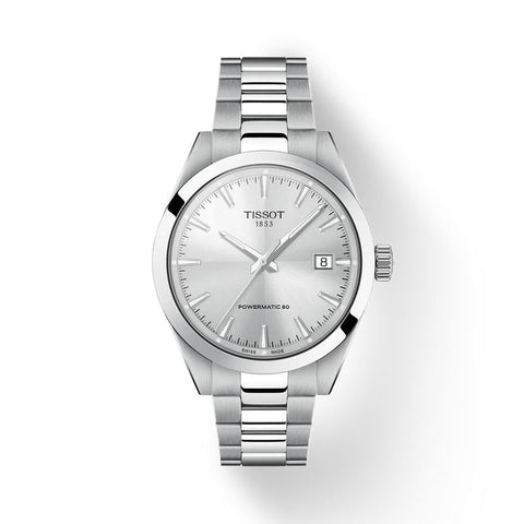 The Watch Boutique Tissot Gentleman Silver Dial Watch T165.807.11.031.00