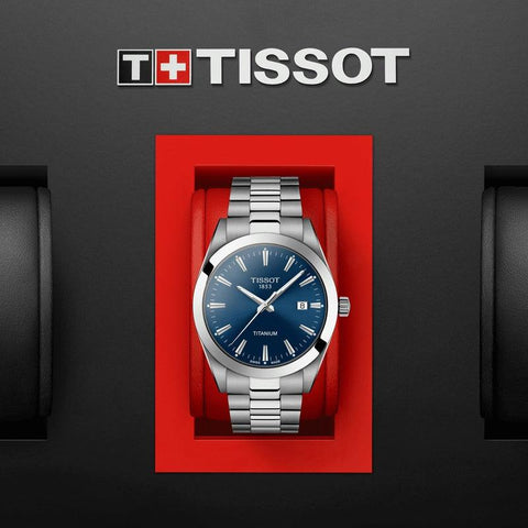 The Watch Boutique Tissot Gentleman Titanium Watch T127.410.44.041.00