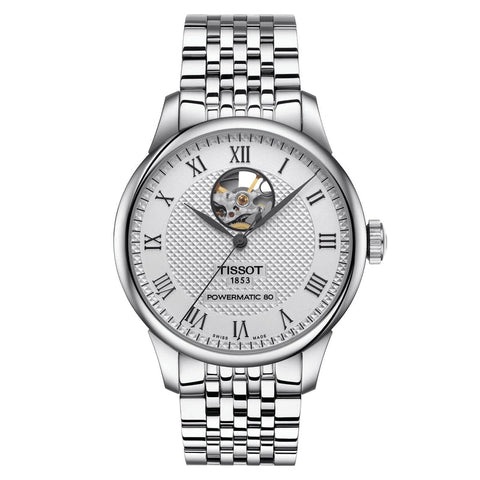The Watch Boutique Tissot Le Locle Powermatic 80 Open Heart Watch T006.407.11.033.02 Default Title