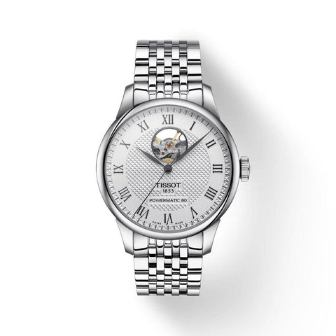 The Watch Boutique Tissot Le Locle Powermatic 80 Open Heart Watch T006.407.11.033.02