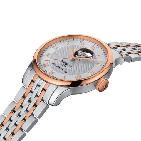 The Watch Boutique Tissot Le Locle Powermatic 80 Open Heart Watch T006.407.22.033.02