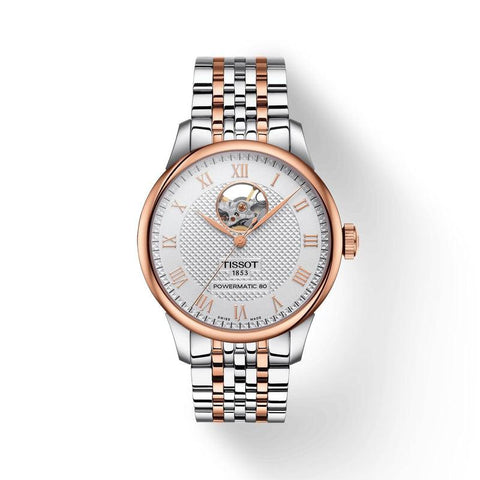 The Watch Boutique Tissot Le Locle Powermatic 80 Open Heart Watch T006.407.22.033.02