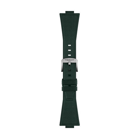 The Watch Boutique Tissot Official PRX 40mm Dark Green Rubber Strap
