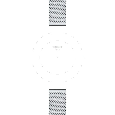 The Watch Boutique Tissot Official Steel Milanais Bracelet Lugs 16mm