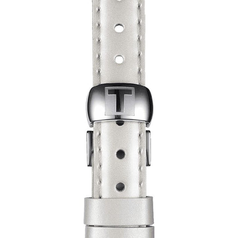 The Watch Boutique Tissot Official White Leather Strap Lugs 12mm