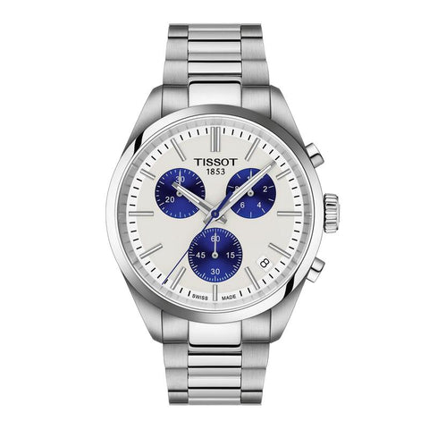 The Watch Boutique Tissot PR 100 Swiss Quartz Chronograph Watch T150.417.11.011.00