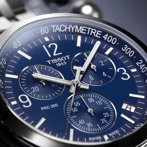 The Watch Boutique Tissot PRC 200 Chronograph Watch T114.417.11.047.00