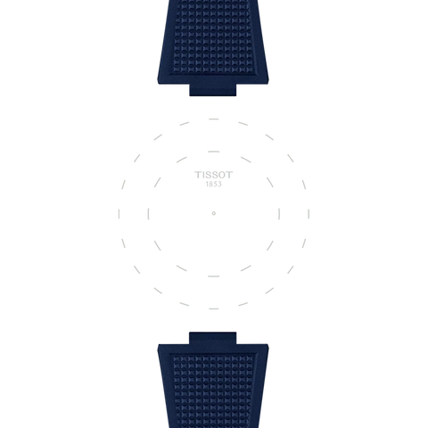 The Watch Boutique Tissot PRX 40mm Blue Rubber Watch Strap T852.049.050