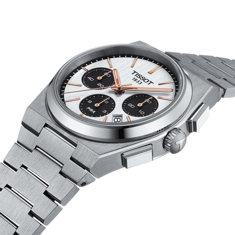 The Watch Boutique Tissot PRX Automatic Chronograph Watch T137.427.11.011.00