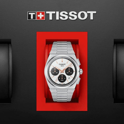 The Watch Boutique Tissot PRX Automatic Chronograph Watch T137.427.11.011.00