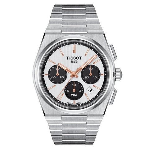 The Watch Boutique Tissot PRX Automatic Chronograph Watch T137.427.11.011.00 Default Title