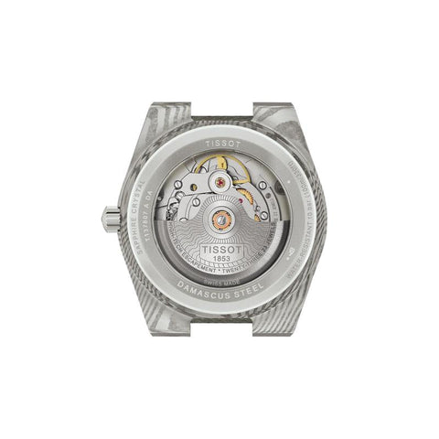 Tissot PRX Damascus Steel Watch T137.807.96.081.00