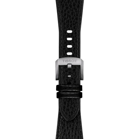 The Watch Boutique Tissot PRX Elegant Black Leather Watch Strap