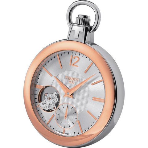 The Watch Boutique Tissot Pocket Mechanical Skeleton Watch T853.405.29.037.01 Default Title