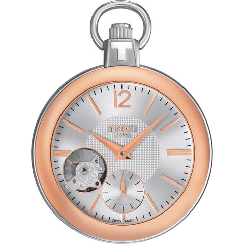 The Watch Boutique Tissot Pocket Mechanical Skeleton Watch T853.405.29.037.01