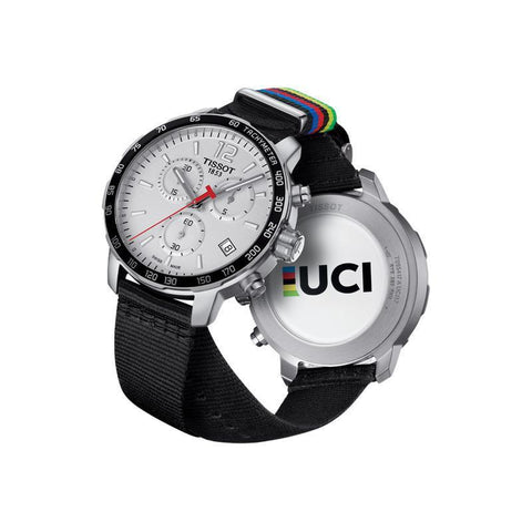 The Watch Boutique Tissot Quickster Chronograph Uci Special Edition Watch T095.417.17.037.36