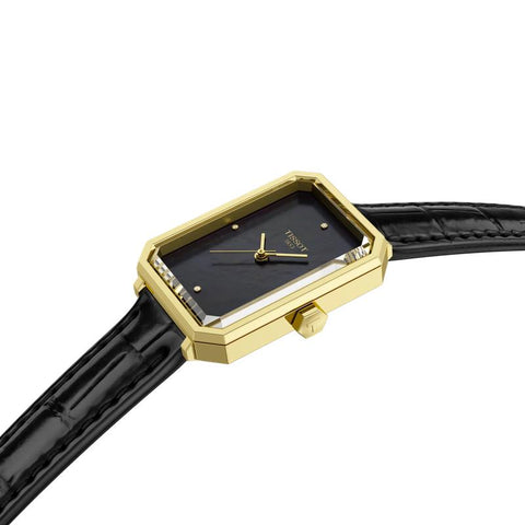 The Watch Boutique Tissot SRV 30mm Gold PVD Quartz Watch T160.110.36.126.00