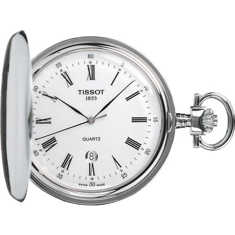 The Watch Boutique Tissot Savonnette 48.5mm White Pocket Watch T83.6.553.13
