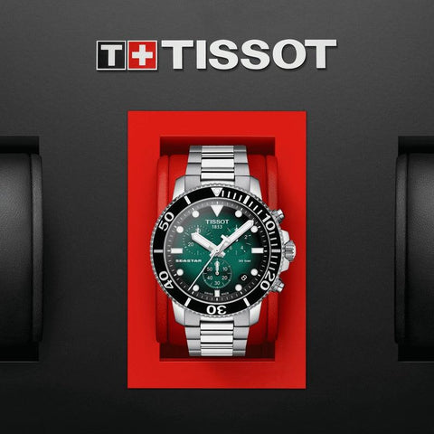 The Watch Boutique Tissot Seastar 1000 Quartz Chronograph Watch T120.417.11.091.01