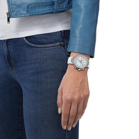 The Watch Boutique Tissot T‑Race Quartz Chronograph Watch T141.817.97.111.00