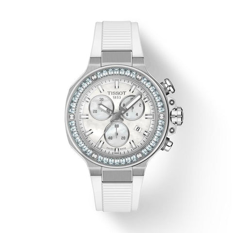 The Watch Boutique Tissot T‑Race Quartz Chronograph Watch T141.817.97.111.00