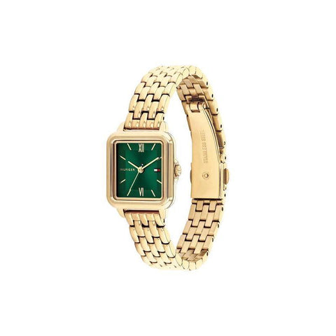 Tommy Hilfiger Mia Ionic Plated Thin Gold Steel Women's Watch