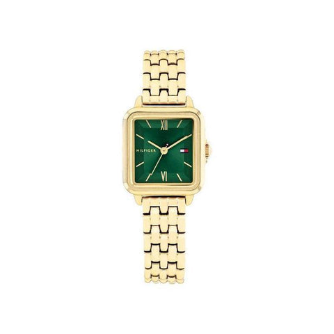 Tommy Hilfiger Mia Ionic Plated Thin Gold Steel Women's Watch