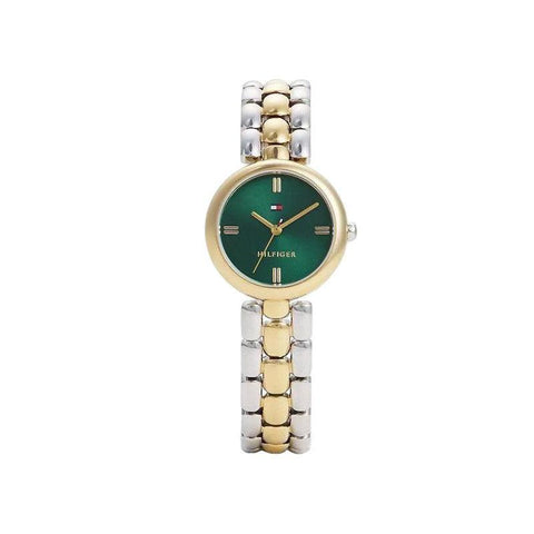 The Watch Boutique Tommy Hilfiger Two-Tone Gold-Plated Stainless Steel Women's Watch