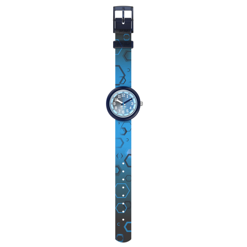 Flik Flak Quench In Blue Watch -  FPNP189