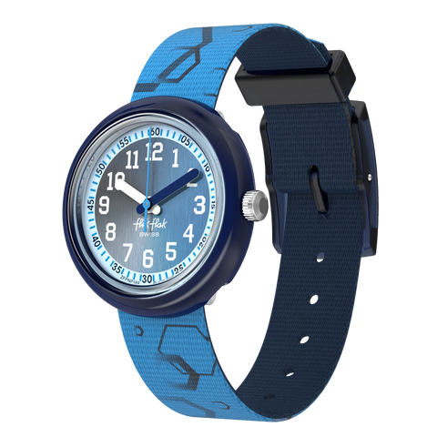 Flik Flak Quench In Blue Watch -  FPNP189
