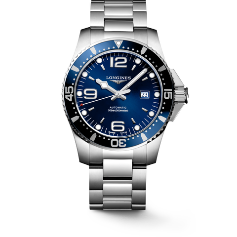 Longines HydroConquest Automatic Diver 44mm Watch L3.841.4.96.6