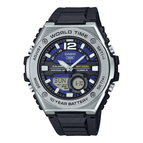 The Watch Boutique CASIO ANA-DIGI STANDARD COLLECTION MENS 100M - MWQ-100-2AVDF
