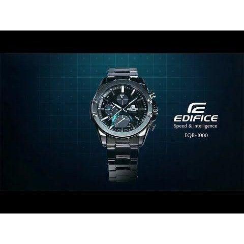 The Watch Boutique CASIO EDIFICE MENS 100M SAPPHIRE SOLAR BLUETOOTH - EQB-1100XDC-1ADR