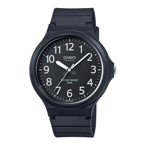 The Watch Boutique CASIO STANDARD COLLECTION MENS 50M - MW-240-1BVDF Default Title