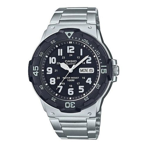 The Watch Boutique Casio Analog Black Dial Watch