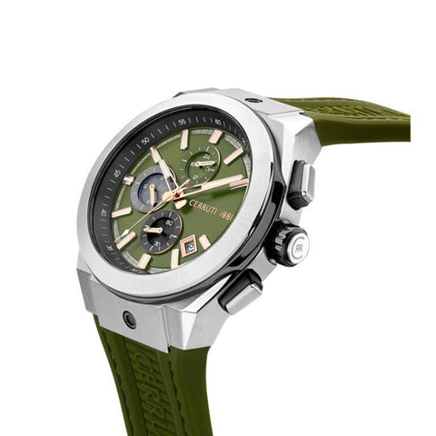 The Watch Boutique Cerruti 1881 Ruscello Green Men's Wristwatch-CIWGQ2224002