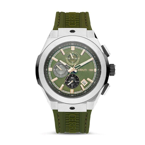 The Watch Boutique Cerruti 1881 Ruscello Green Men's Wristwatch-CIWGQ2224002