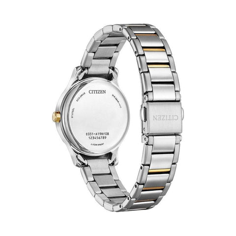 The Watch Boutique Citizen Eco-Drive White Dial MOP Watch