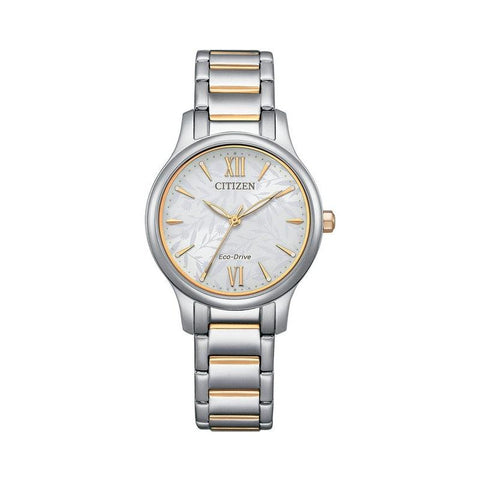 The Watch Boutique Citizen Eco-Drive White Dial MOP Watch