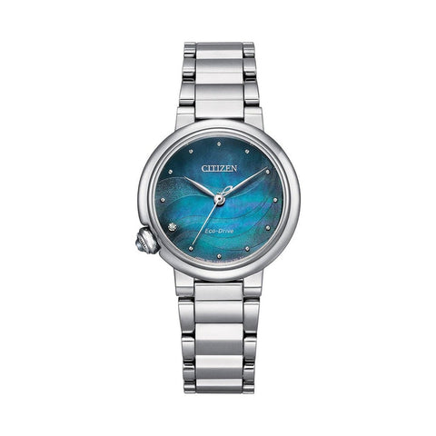 The Watch Boutique Citizen Eco-drive Ladies Mother of Pearl Stainless Steel