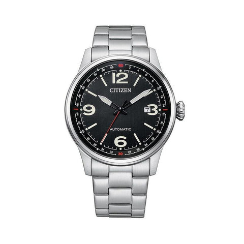 The Watch Boutique Citizen Gents Mechanical Collection Black Dial
