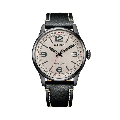 The Watch Boutique Citizen Gents Mechanical Collection Ivory Dial