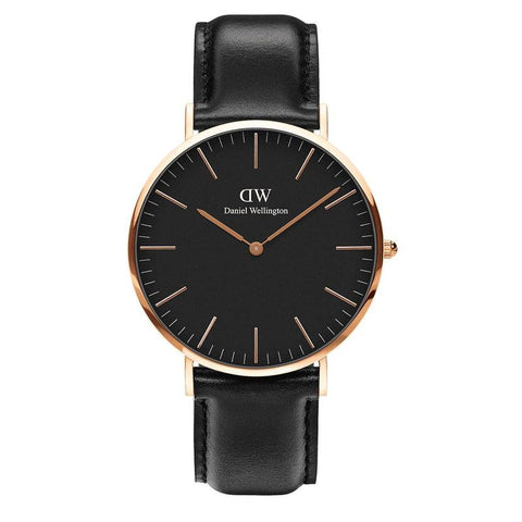 The Watch Boutique Daniel Wellington Classic Black RG Sheffield 40mm