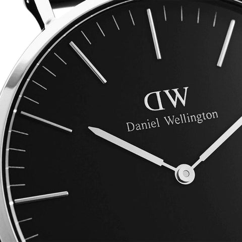 The Watch Boutique Daniel Wellington Classic Black Sil Sheffield 40mm