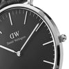 The Watch Boutique Daniel Wellington Classic Black Sil Sheffield 40mm